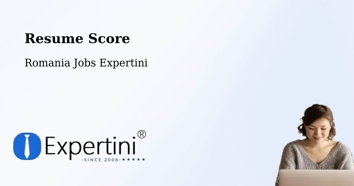 Resume Score & Job Description Match Tool – Beclean - Romania Jobs Expertini